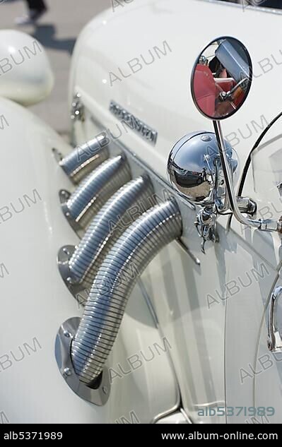 Detail, Auburn Speedster, custom-built for the singer Rod Stewart.