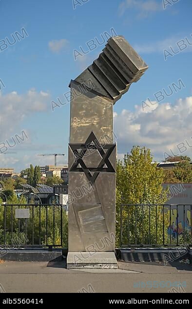 Putlitzbrücke Deportation Memorial, Moabit, Berlin, Germany, Europe.