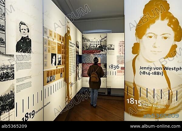 Museum at the birthplace of Karl Marx, Trier, Rhineland-Palatinate, Germany, Europe.