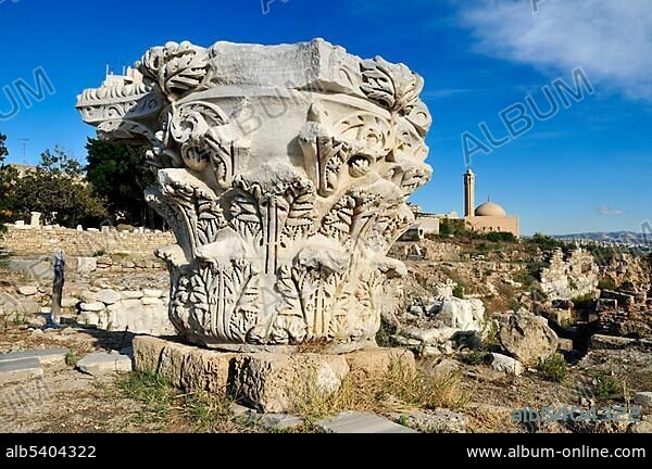 Antique archeological site of Tyros, Tyre, Sour, Unesco World Heritage Site, Lebanon, Middle East, West Asia, Asia.