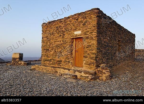 Hermitage of Father Charles de Foucauld, Assekrem, Hoggar, Ahaggar, Wilaya Tamanrasset, Algeria, Sahara Desert, North Africa, Africa.