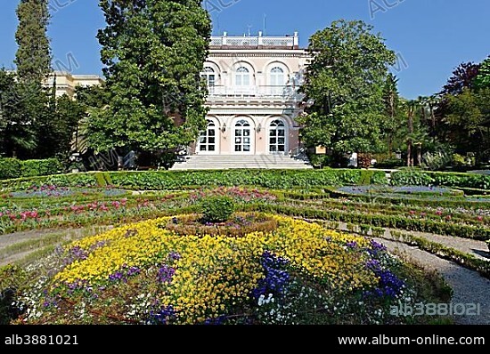 Villa Angiolina, Opatija, Istria, Croatia, Europe.