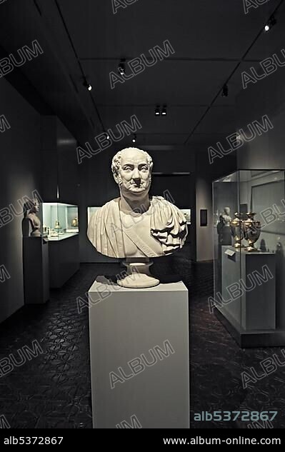 Bust of King Max I. Joseph by Ernst Brandel, Rome, 1826, Bavarian National Museum, Munich, Bavaria, Germany, Europe.