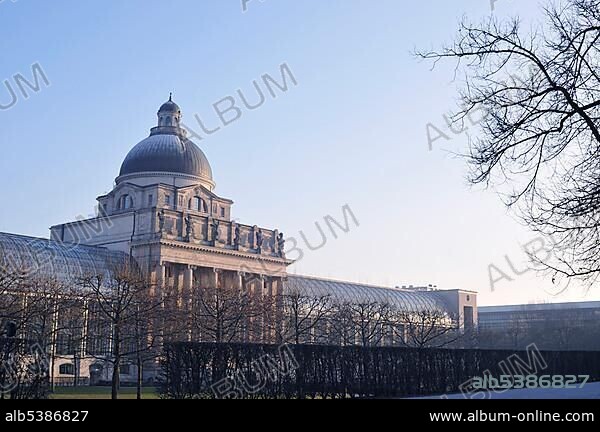 Bayerische Staatskanzlei (Bavarian State Chancellery), Munich, Bavaria, Germany, Europe.