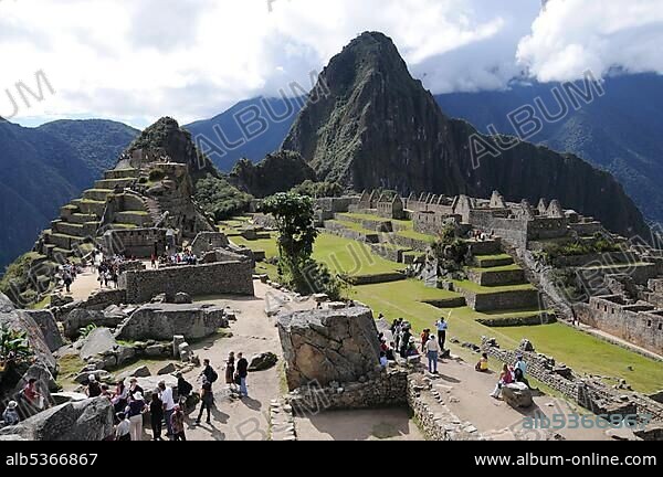 Machu Picchu, Inca settlement, Quechua settlement, Peru, South America, Latin America, South America.