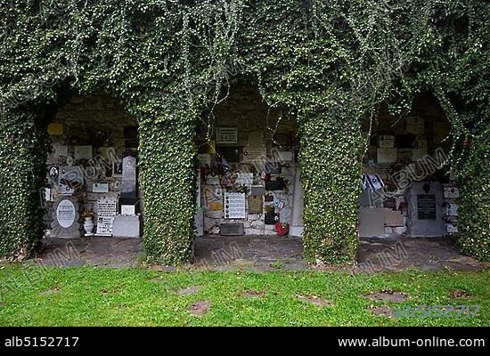 Concentration camp cemetery, concentration camp memorial site Ebensee, Ebensee, Salzkammergut, Upper Austria, Austria, Europe.