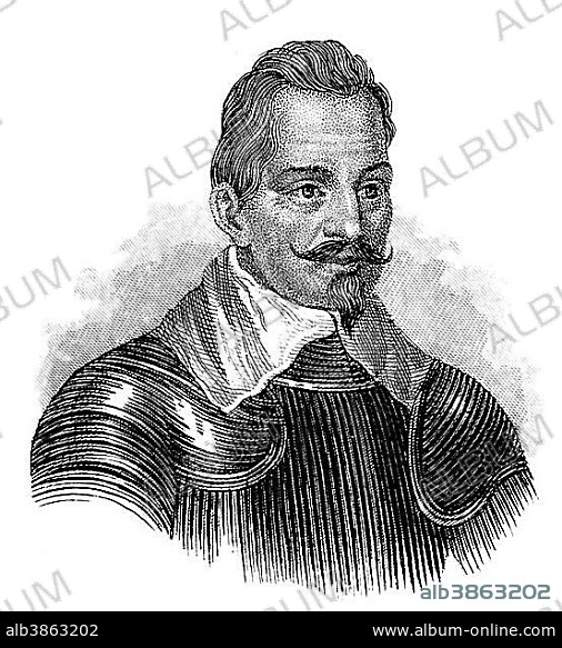 Wallenstein also known as Albrecht Wenzel Eusebius von Waldstein, 1583 - 1634, Duke of Friedland and Sagan, commander of the imperial forces in the Thirty Years' War.