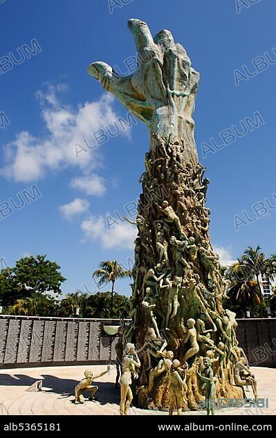 Holocaust Memorial, Miami South Beach, Art Deco district, Florida, USA, North America.