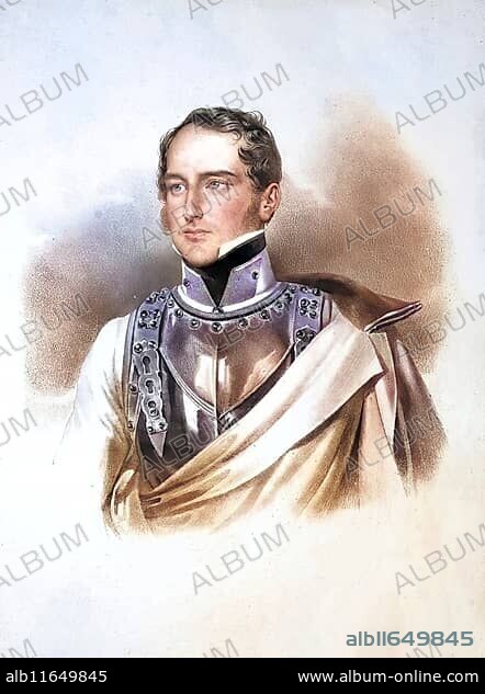 Edmund Leopold Friedrich Fürst zu Schwarzenberg (born 18 November 1803 in Vienna, died 17 November 1873 at Worlik Castle in Bohemia) was the last Austrian field marshal appointed in the 19th century, Historical, digitally restored reproduction from a 19th century original, Record date not stated.