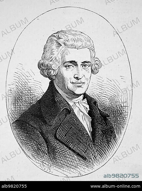 Franz Joseph Haydn; 31 March 1732; 31 May 1809; was an important Austrian composer of the Classical period; Historical; digitally restored reproduction from a 19th century original.