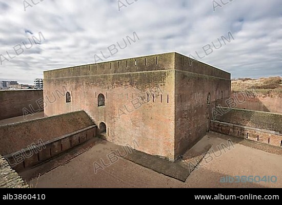Fort Napoleon, military fortress, today museum, Ostend, West Flanders, Belgium, Europe.