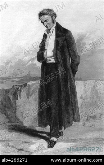 The Count of Monte Christo. Engraving de Gavarni, Morel. Published in the 19th century. Alexandre Dumas. Private collection.