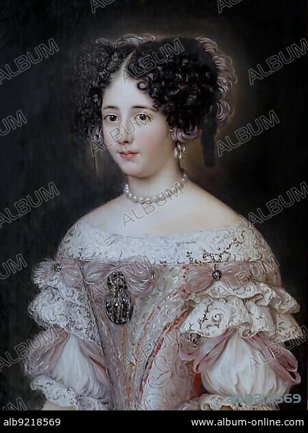 Maria Mancini, 28 August 1639, 11 May 1715, was one of the Mazarinettes and mistress of the French King Louis XIV, Historical, digitally restored reproduction of a 19th century original.