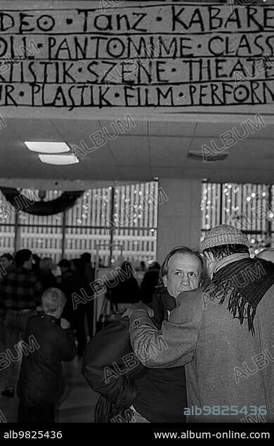 GDR; Berlin; 04.03.1990; demand for cultural use; the actor Christian Grashof.