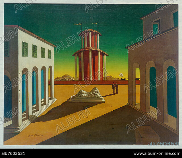 Piazza d'Italia | Giorgio de Chirico | 1964 – Inspiraggio