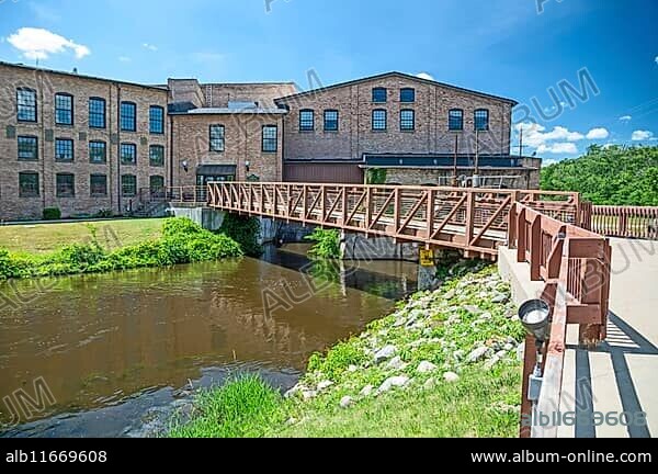 Plainwell, Michigan, The Michigan Paper Company Mill Historic District. Paper was made here from the 1880s until 2000. The mill polluted the Kalamazoo River, which became a Superfund site. The city of Plainwell acquired the mill in 2006. Parts were demolished and other sections cleaned up, becoming City Hall, with space for other businesses