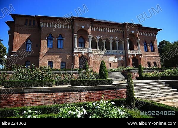 The Brancoveanu-style Mogosoaia Palace, Bucharest, Romania, Europe.