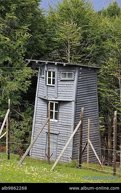 Natzweiler-Struthof, the only concentration camp established by the Nazis on French territory, Alsace, France, Europe.