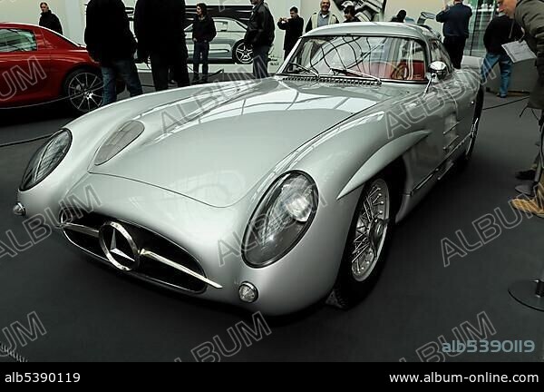 Mercedes-Benz 300 SLR, RETRO CLASSICS 2010, Stuttgart Trade Fair, Stuttgart, Baden-Wuerttemberg, Germany, Europe.