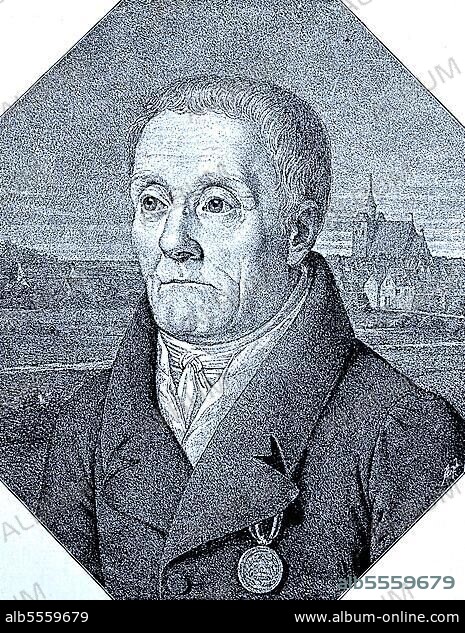 Joachim Christian Nettelbeck, 20. September 1738, 29. Januar 1824, war ein bekannter deutscher Volksheld durch seine Rolle bei der Verteidigung von Kolberg 1807 und seine Autobiographie, digitale verbesserte Reproduktion eines Originaldrucks aus dem 19. Jahrhundert.