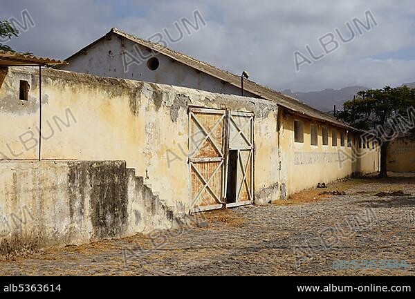 Prisoners' accommodation, Tarrafal concentration camp, Santiago Island, Republic of Cape Verde.