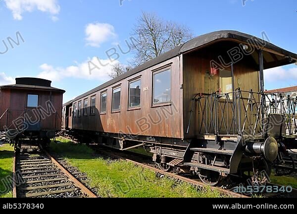 Museum railway, Angelner steam railway, Kappeln, Schleswig-Holstein, Germany, Europe.