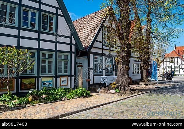 Museum of local history in Alexandrinenstraße; old town of Warnemünde; district of Rostock; Baltic Sea; Mecklenburg-Western Pomerania; Germany; Europe.