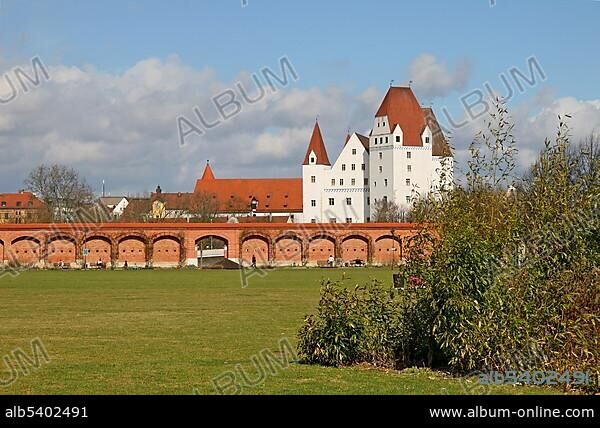 Neues Schloss, Ingolstadt, Bavaria, Germany, Europe.