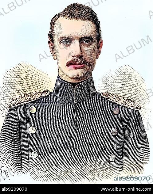 Maximilian Alexander Friedrich Wilhelm Margrave of Baden, 1867, 1929, also known as Max von Baden, was a German prince and politician, Historical, digitally restored reproduction from a 19th century original.