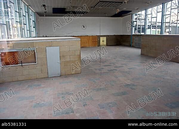 So-called Traenenpalast or Palace of Tears, former departure hall of the inner city border crossing point in the Friedrichstrasse station, Dorotheenstadt, Mitte district, Berlin, Germany, Europe.