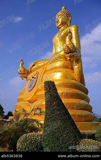 Golden Buddha Statue, Big Buddha, Phuket, Thailand, Asia.