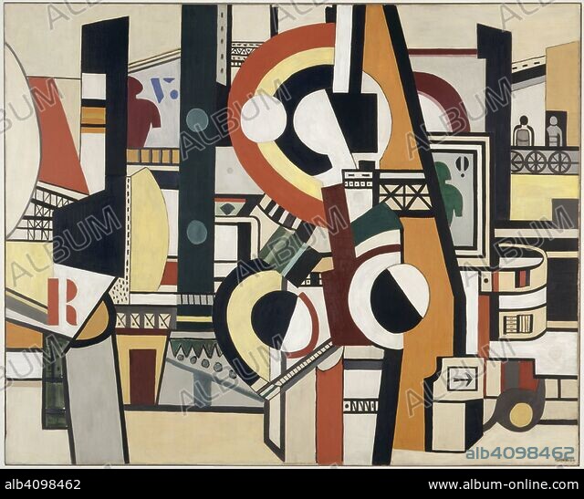 FERNAND LEGER. Les disques dans la ville. - Album alb4098462