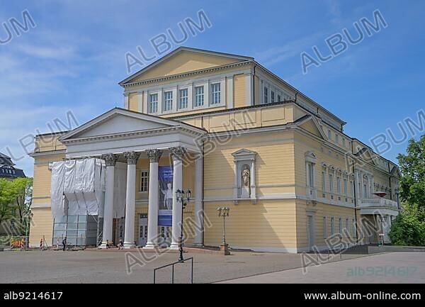 Hessian State Archives, House of History, Karolinenplatz, Darmstadt, Hesse, Germany, Europe.