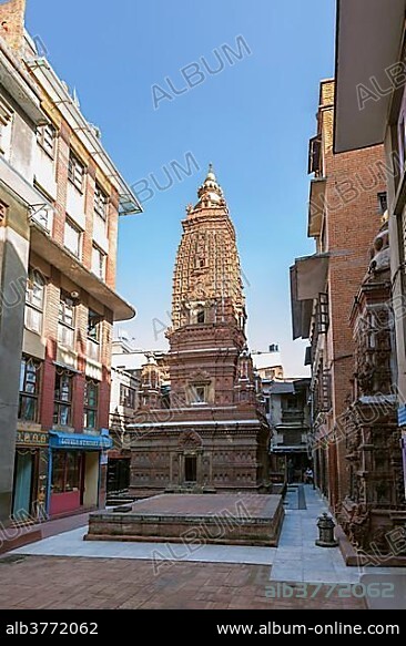 Mahabuddha temple, Patan, Nepal, Asia.