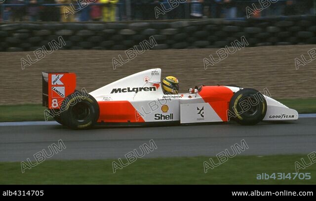 McLaren MP4-8, Ayrton Senna 1993 European Grand Prix at Donington