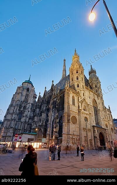 Stephansdom St. Stephen Cathedral. Stephansplatz. Vienna Austria.