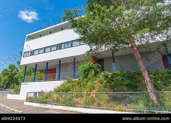 Weissenhofsiedlung, Museum, Stuttgart, Ludwig Mies van der Rohe, Walter Gropius, Baden-Württemberg, Germany, Europe.