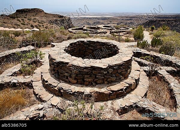 Mundo Aborigen near Maspalomas, Gran Canaria, Spain, Europe.