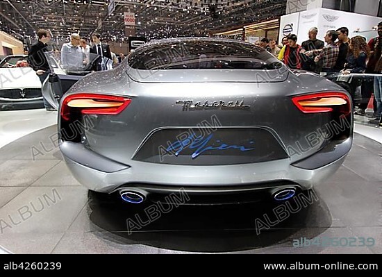 Maserati Alfieri, prototype, Geneva Motor Show 2014, Canton of Geneva, Switzerland, Europe.