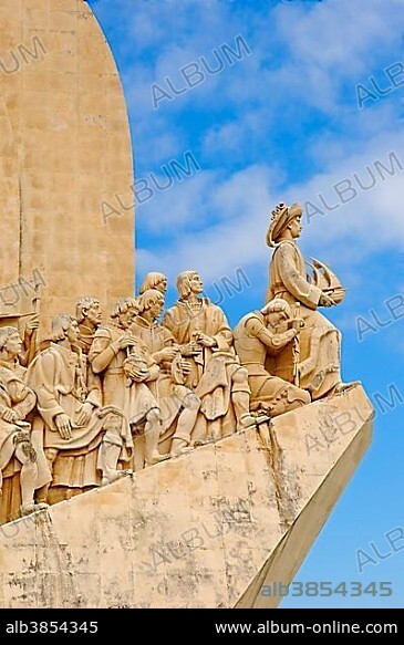 Padrao dos Descobrimentos, Monument to the Discoveries, Belem, Lisbon, Portugal, Europe.