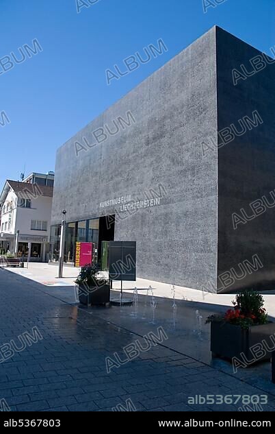 Museum of Art, Vaduz, Liechtenstein, Europe.