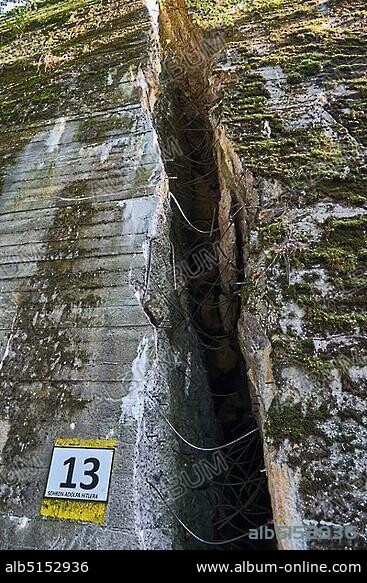 Hitler's bunker, former Führer Headquarters Wolfsschanze, near Ketrzyn, Masuria, Poland, Europe.
