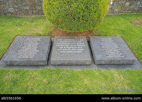 German Military Cemetery, Maleme, Crete, Greece, Europe.