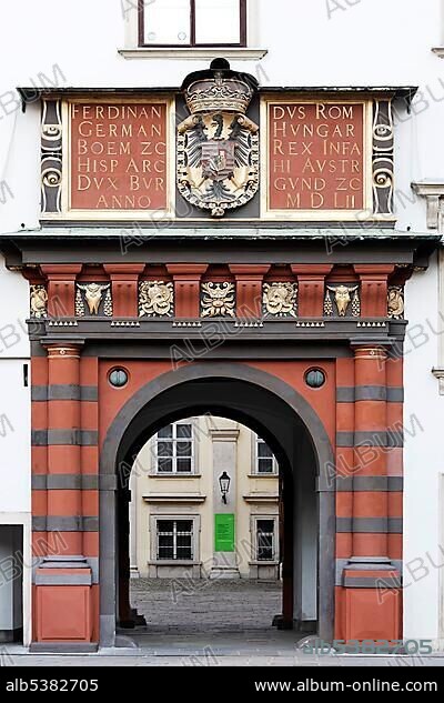 Historic Schweizertor, Swiss doorway, ancient Hofburg, Vienna, Austria, Europe.