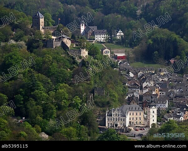 The Castle and abbey of Sayn in Bendorf Sayn Rhineland-Palatinate Germany.