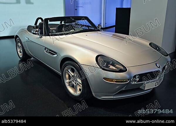 BMW Z-8, James Bond 007, BMW Museum, Munich, Bavaria, Germany, Europe.