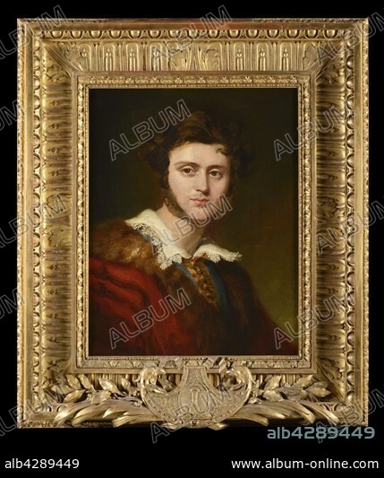 Sir George Hayter (1792-1871). Portrait of Count Alexander Walewski. Oil on canvas (66x54cm). . Former Christopher Forbes collection. Private collection. Count Alexander Walewski (1810-1868) was the son of Napoleon 1st and Polish Maria Countess Walewska. Although Alexandre was unquestionably a product of Maria's affair with the Emperor, he was legalised by the old count Athenasius and thus bore the name of the counts of Colonna-Walewski. He became an important figure in the 19th century French politics: he was an influential diplomat and a cabinet minister under Napoleon III.