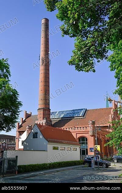 Altes Elektrizitätswerk, Am Spreeufer, Cottbus, Brandenburg, Germany, Europe.