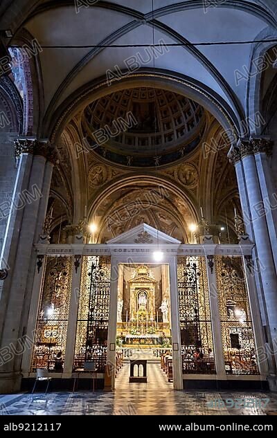 Arezzo Tuscany Italy. The Cathedral (Cattedrale dei Santi Pietro e Donato).