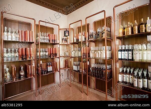 Poli, grappa museum, Bassano del Grappa, Veneto, Italy, Europe.